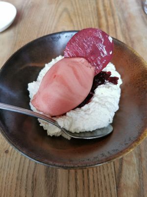 Absolutely wonderful dessert at BROEI in Utrecht