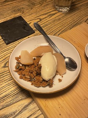 Dessert  at BROEI in Utrecht