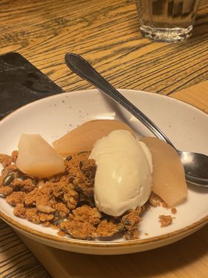 Dessert  at BROEI in Utrecht