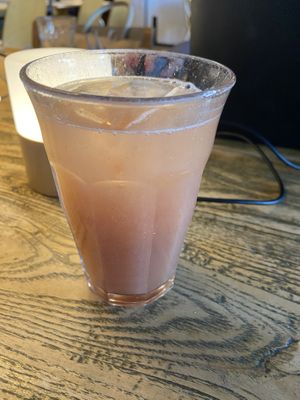 Kombucha with guave and cinnamon: tasted a bit watery  at BROEI in Utrecht