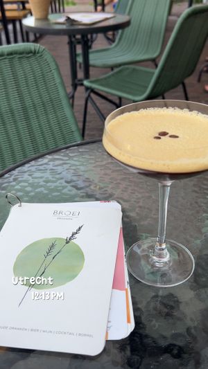 espresso martini 0.0% 9,50€  at BROEI in Utrecht