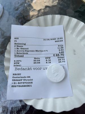 bill  at BROEI in Utrecht