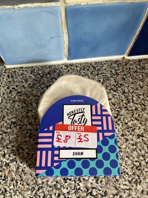 Honestly Tasty Sham (great discount!) at GreenBay in West London