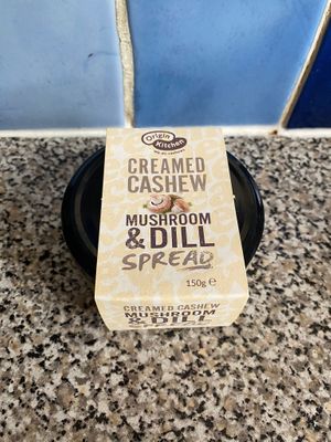 Cashew Mushroom & Dill spread at GreenBay in West London