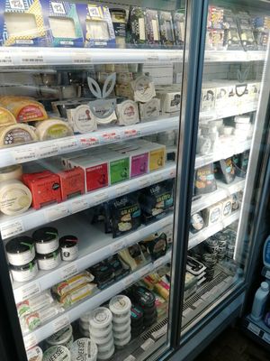 Cheeses at GreenBay in West London