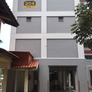 In the void deck. Multi-storey carpark is 1min walk away. at The Green Hut - Choa Chu Kang in West Singapore