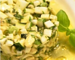 Raw vegan entrees  at Deliciously Dorie's Joyful Juice in Westhampton Beach