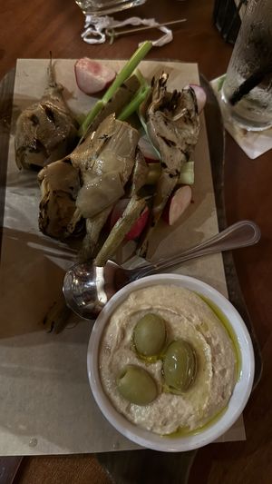 Mediterranean appetizerrs  at Seasons 52 in Plano