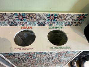 Compost for their packaging  at Juniper Kitchen in Dover