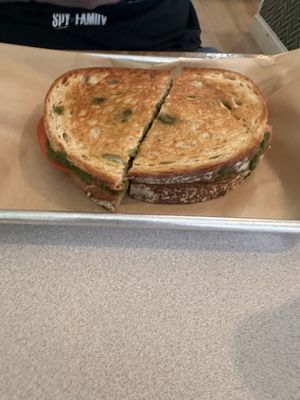 Pesto melt   at Juniper Kitchen in Dover