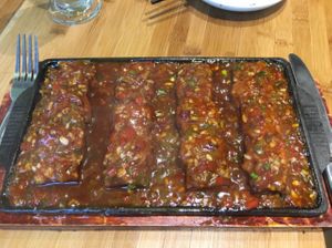 Spicy eggplant at Bodhi Garden by Aniseed in Shanghai