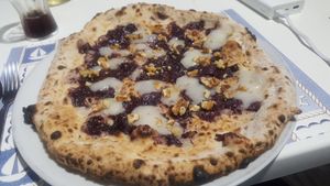 Rice-based cheese at Da Nicole al Lungomare in Agropoli