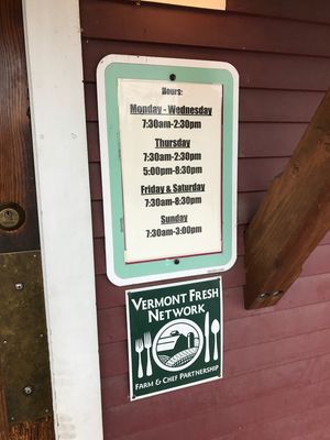 Hours of operation  at Maxi's in Waterbury