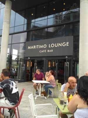 cafe  at Maritimo Lounge in Southampton