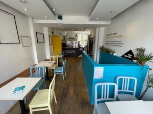 Vegan Cafe at The Canvas at The Canvas: Shoreditch in East London