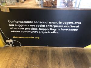 Mission statement   at The Canvas: Shoreditch in East London