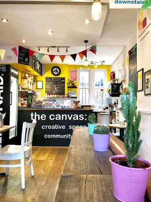 Super cute place!🎈 at The Canvas: Shoreditch in East London