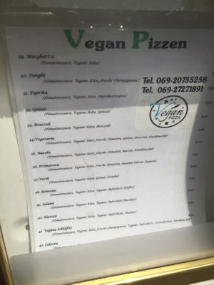 Pizzas  at Pizzeria Schlaflos in Frankfurt