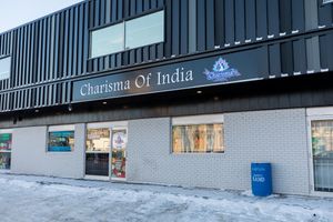 Front of Charisma of India at Charisma of India in Winnipeg