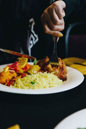 Charisma of India food at Charisma of India in Winnipeg