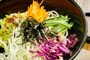 Salad at VLite Cafe in Puchong