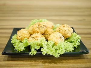 Fried tofu at VLite Cafe in Puchong