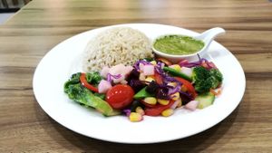 Something for ourself at VLite Cafe in Puchong