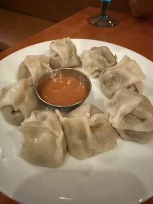 Momos   at Base Camp in Hanover