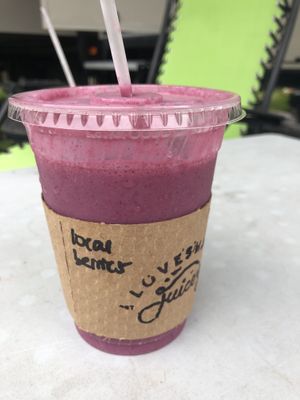 Local Berries • Highly Reccomend  at Loveshack Juicery in Ogunquit
