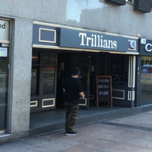outside  at Trillians Rockbar in Newcastle Upon Tyne