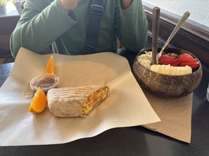   at Eat Real Cafe in Santa Clarita