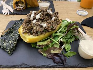 Was so good!  at #RAW VEGAN FIRENZE in Florence