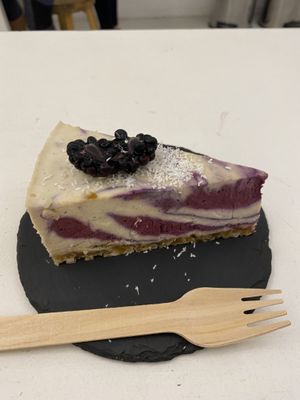 cheesecake at #RAW VEGAN FIRENZE in Florence