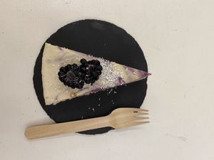 cheesecake at #RAW VEGAN FIRENZE in Florence