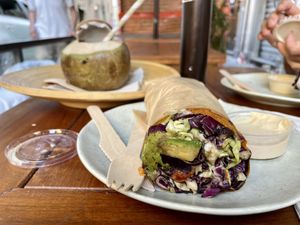 Raw Wrap  at #RAW VEGAN FIRENZE in Florence