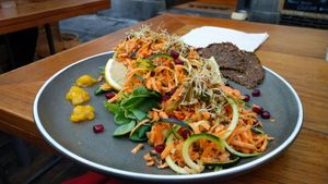 Salad at #RAW VEGAN FIRENZE in Florence