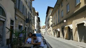 Outside at #RAW VEGAN FIRENZE in Florence