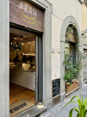  at #RAW VEGAN FIRENZE in Florence