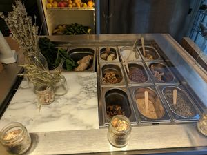 Toppings  at #RAW VEGAN FIRENZE in Florence