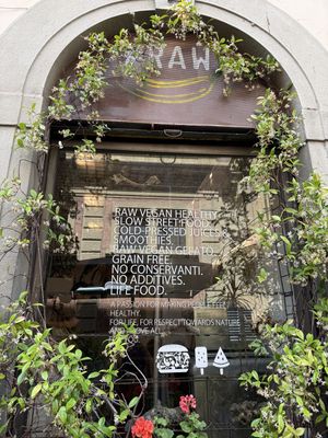 #Raw Restaurant   at #RAW VEGAN FIRENZE in Florence