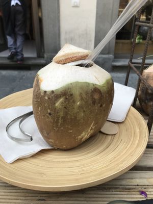 Full coconut !  at #RAW VEGAN FIRENZE in Florence