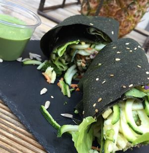 Salsa di Broccoli  at #RAW VEGAN FIRENZE in Florence