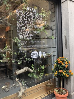 #raw at #RAW VEGAN FIRENZE in Florence