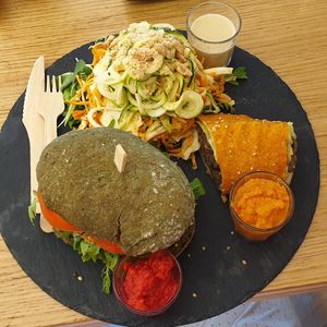 Combo plate at #RAW VEGAN FIRENZE in Florence