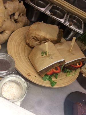 Sandwich  at #RAW VEGAN FIRENZE in Florence