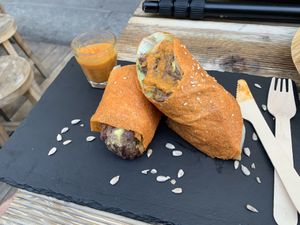 RAW burrito  at #RAW VEGAN FIRENZE in Florence