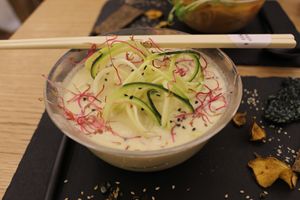 raw thai soup at #RAW VEGAN FIRENZE in Florence