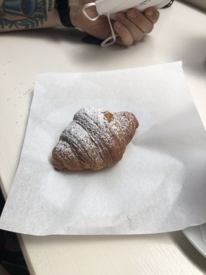 croissant at Bar Dolcezza in Catania