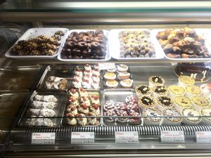 Some of the deserts   at Bar Dolcezza in Catania