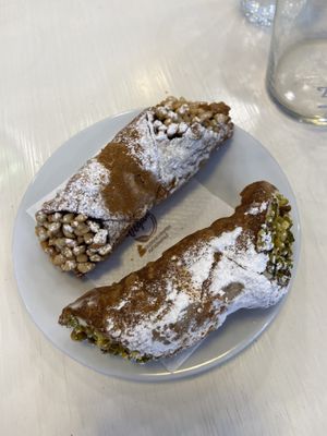 Cannoli   at Bar Dolcezza in Catania